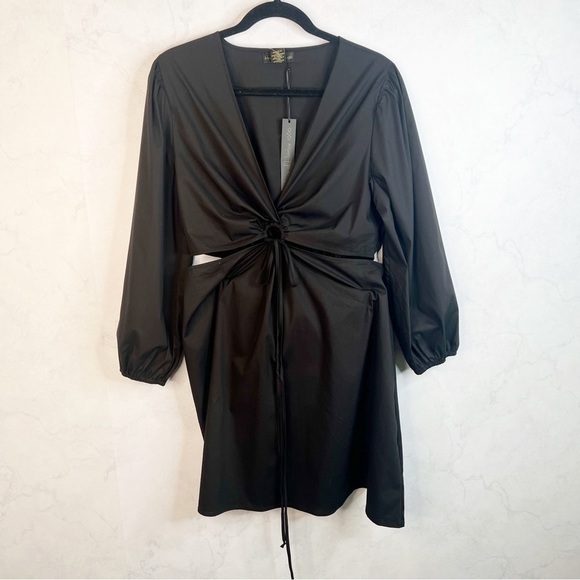 [House of Harlow 1960] Black Cut Out Dress - Picture 2 of 4